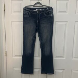 Wallflower Women's Blue Jeans Size 13 Reg, Luscious Curvy